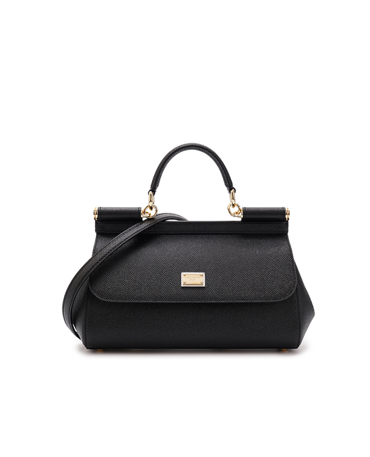 Dolce&Gabbana Кожаная сумка Sicily Elongated - Артикул: BB7652-A1001