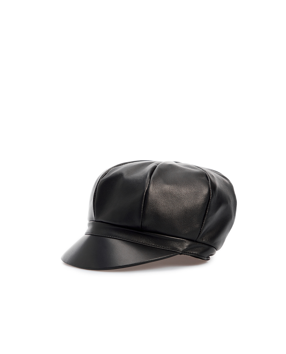 Шкіряне кепі Dolce&Gabbana FH505A-HULFY, чорний колір • Купити в інтернет-магазині Kameron
