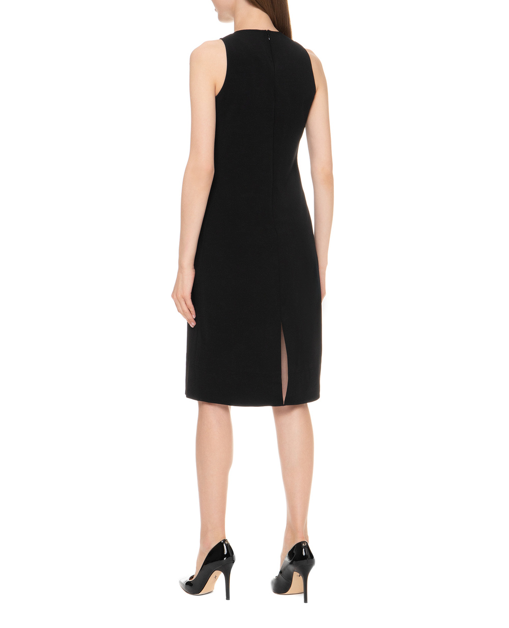 Вовняна сукня Polo Ralph Lauren 211734156001, чорний колір • Купити в інтернет-магазині Kameron