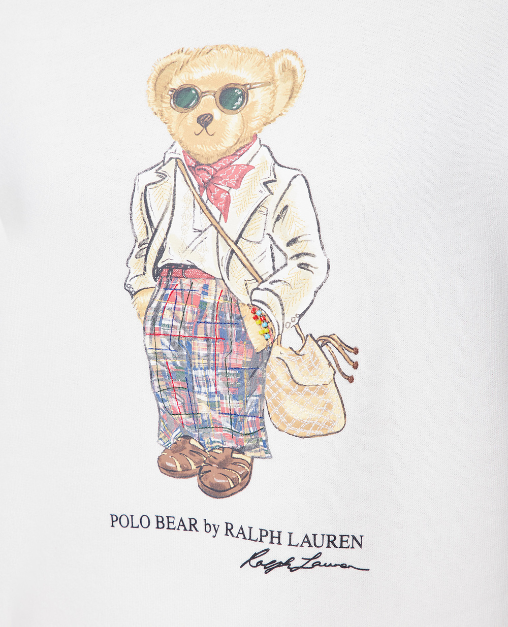 Свитшот Polo Bear Polo Ralph Lauren 211892623001, белый цвет • Купить в интернет-магазине Kameron