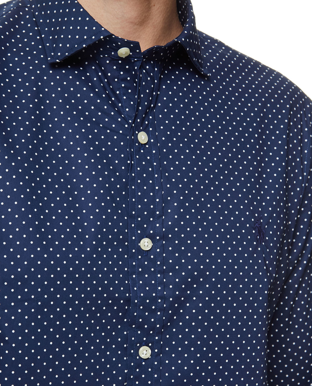 Рубашка Polo Ralph Lauren 710844549001, синий цвет • Купить в интернет-магазине Kameron