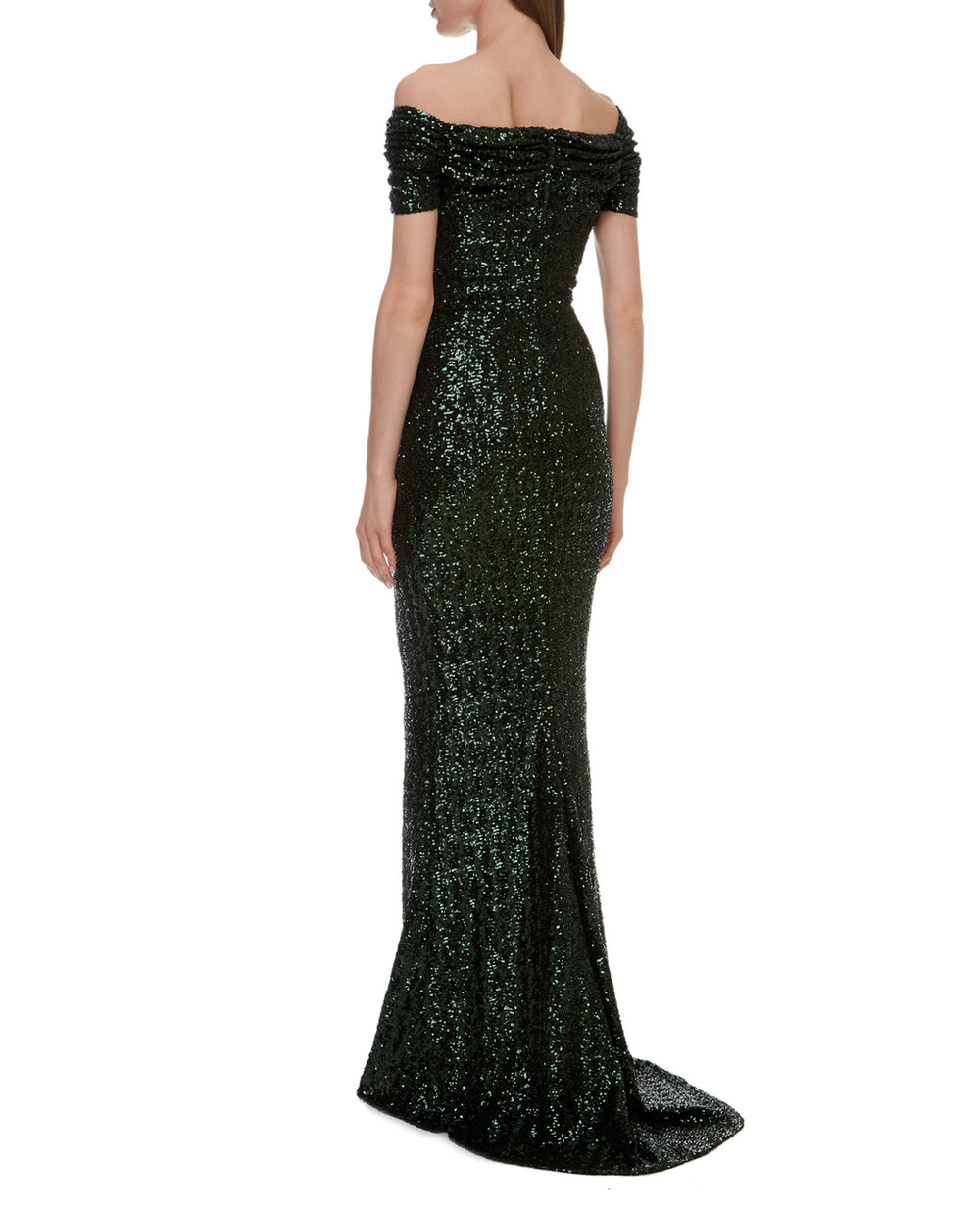 Платье Dolce&Gabbana F6K1YT-FLM7Q, зеленый цвет • Купить в интернет-магазине Kameron