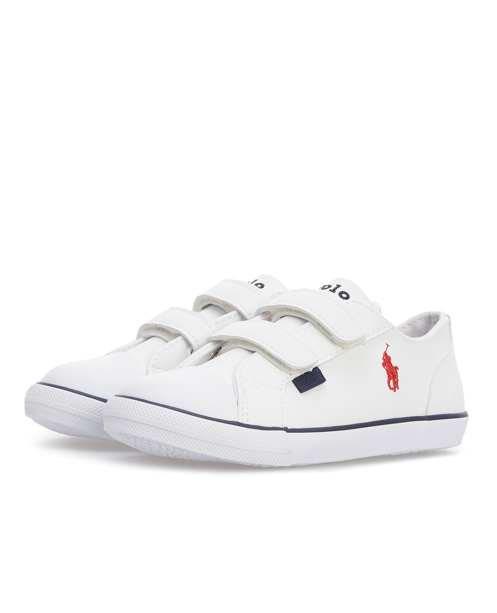 Детские кеды Polo Ralph Lauren Kids RF102362-C, белый цвет • Купить в интернет-магазине Kameron