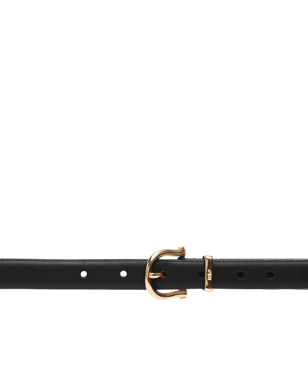 Шкіряний ремінь Polo Ralph Lauren 429675142001, чорний колір • Купити в інтернет-магазині Kameron