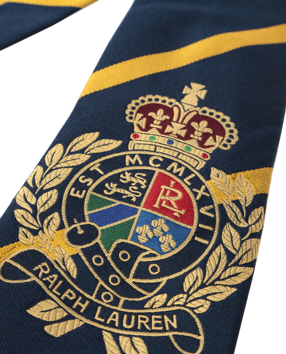 Шелковый галстук Polo Ralph Lauren 712772252001, синий цвет • Купить в интернет-магазине Kameron
