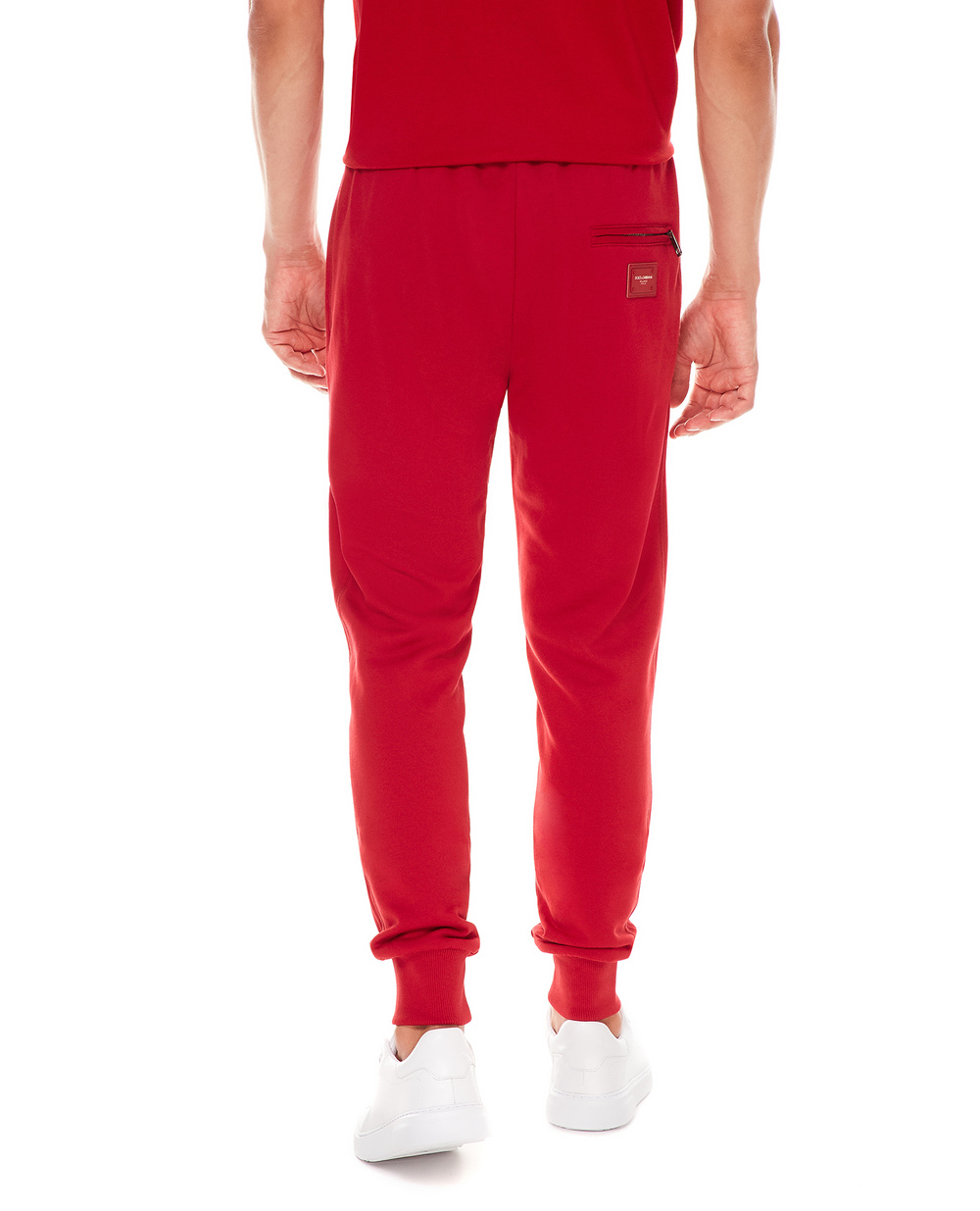 Спортивные брюки Dolce&Gabbana GWT1AT-FU7DU, красный цвет • Купить в интернет-магазине Kameron