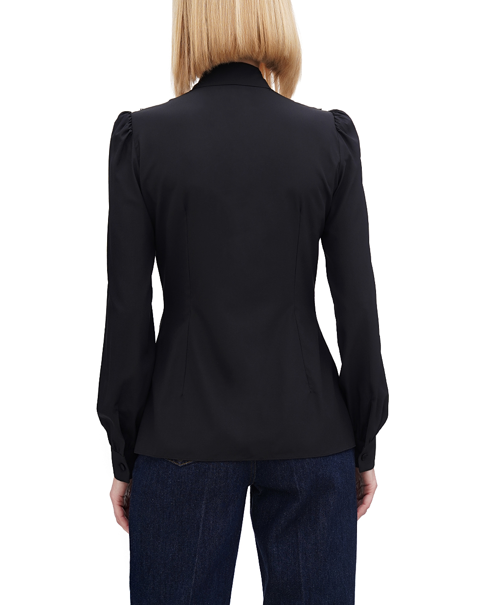 Блуза Dolce&Gabbana F5R31T-FUABS, черный цвет • Купить в интернет-магазине Kameron