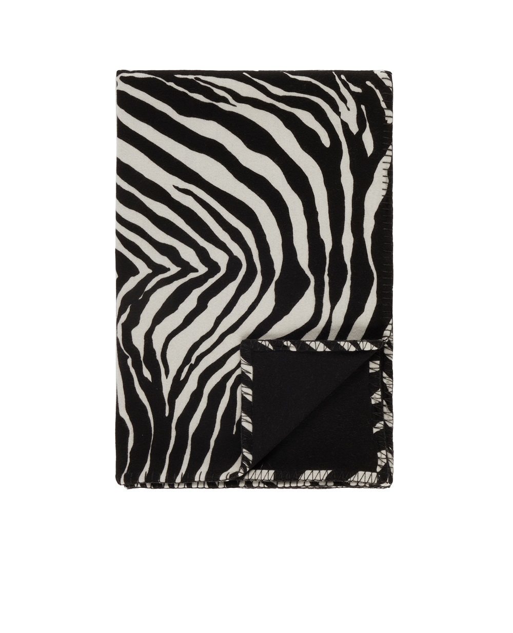 Плед з вовни та шовку Dolce&Gabbana TCE013-TCAB5, чорний колір • Купити в інтернет-магазині Kameron