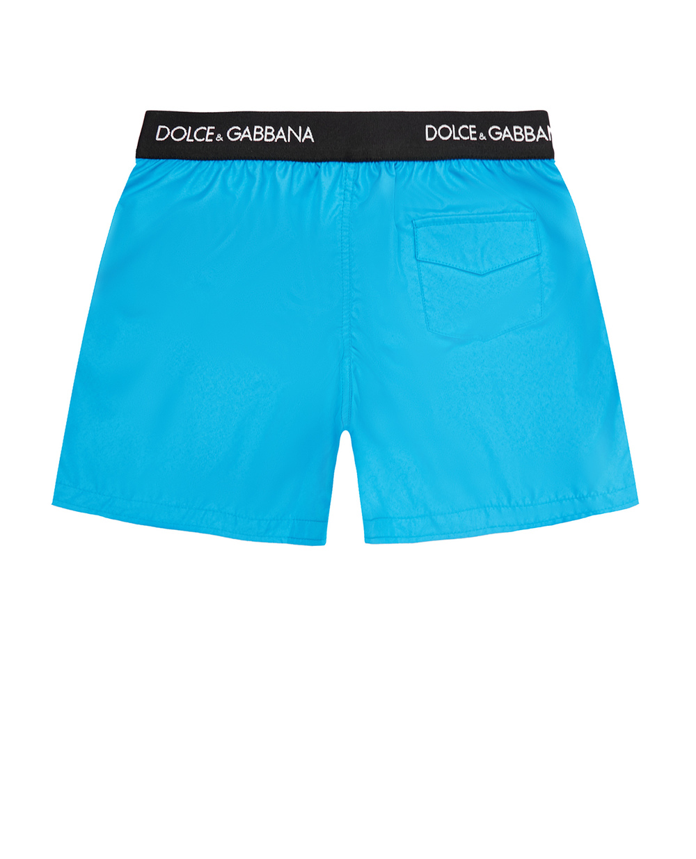 Дитячі шорти для плавання Dolce&Gabbana Kids L4J831-G7BQW-S, блакитний колір • Купити в інтернет-магазині Kameron