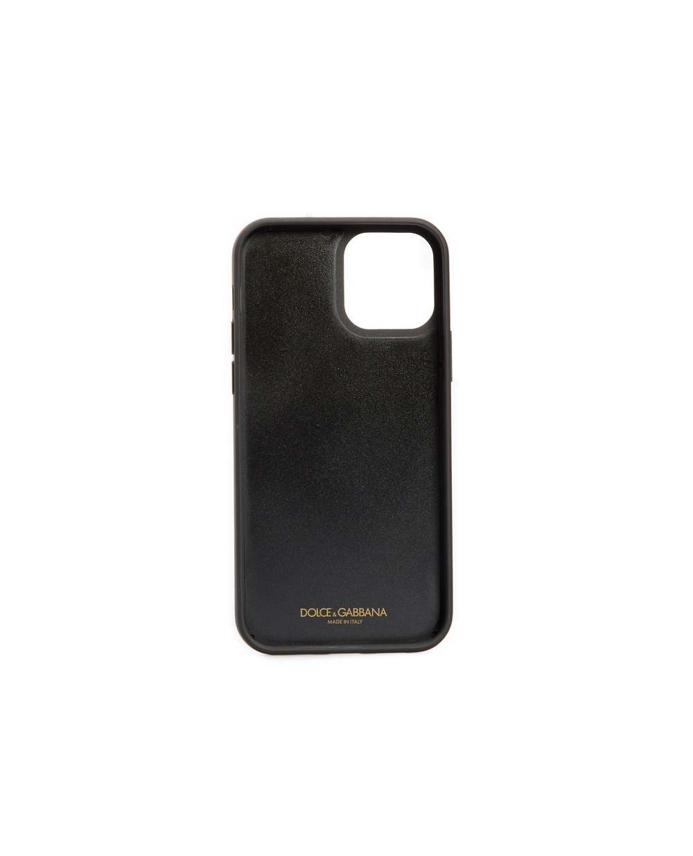 Шкіряний чохол для iPhone 12 / 12 Pro Dolce&Gabbana BP2905-AW394, чорний колір • Купити в інтернет-магазині Kameron