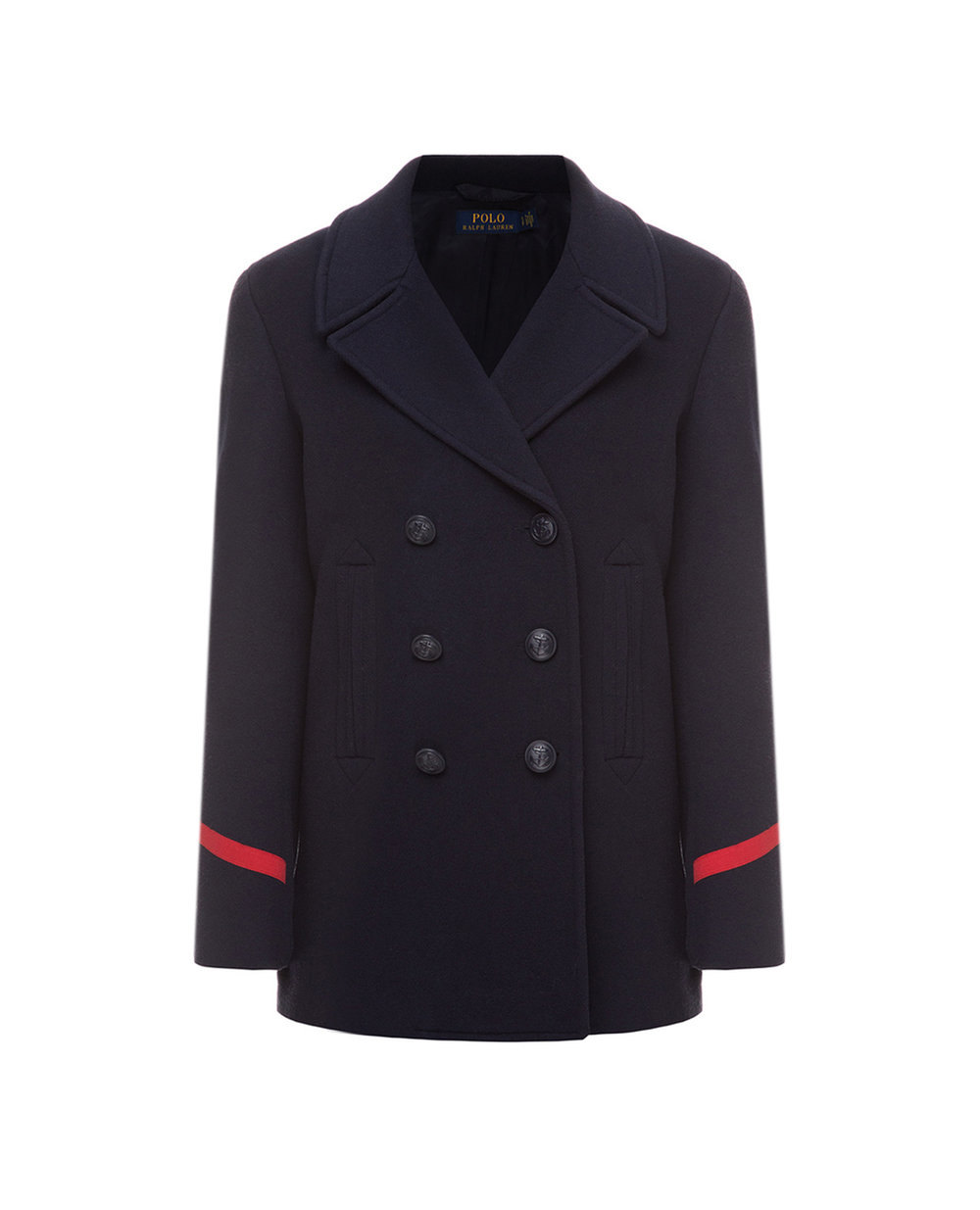 Вовняне пальто Polo Ralph Lauren 211733247001, синій колір • Купити в інтернет-магазині Kameron