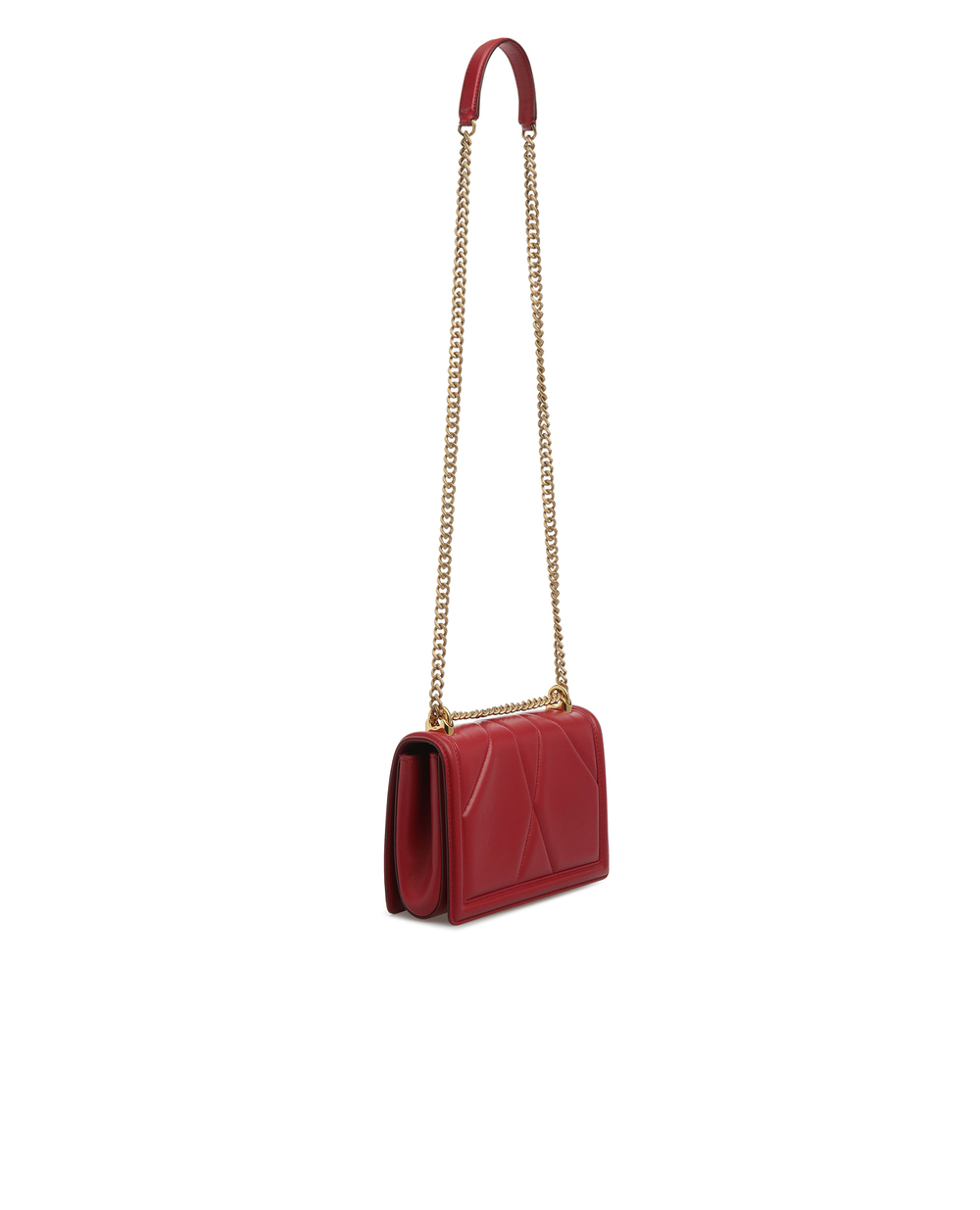 Шкіряна сумка Devotion Medium Dolce&Gabbana BB6652-AV967, красный колір • Купити в інтернет-магазині Kameron