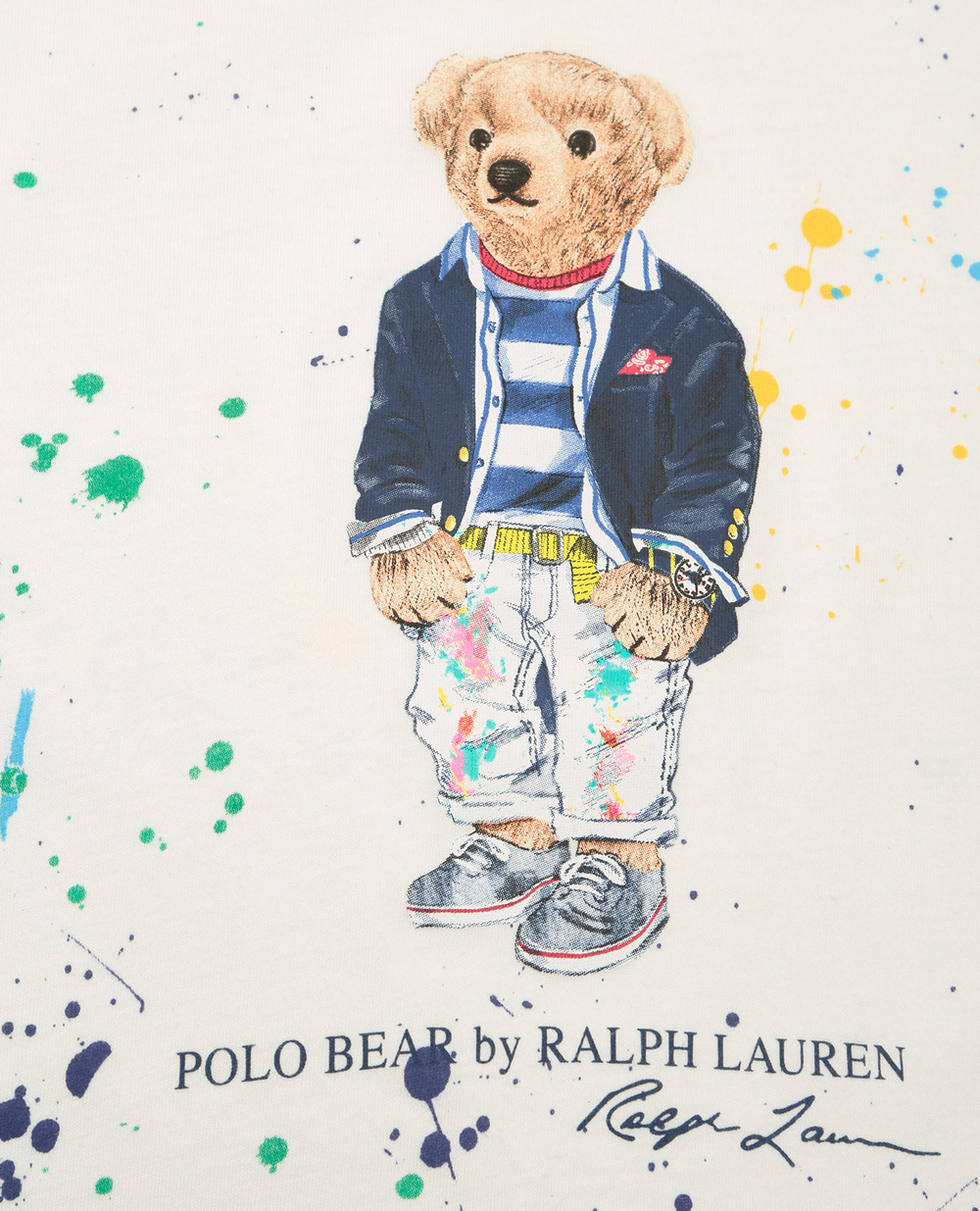 Дитяча футболка Polo Ralph Lauren Kids 323858891001, білий колір • Купити в інтернет-магазині Kameron
