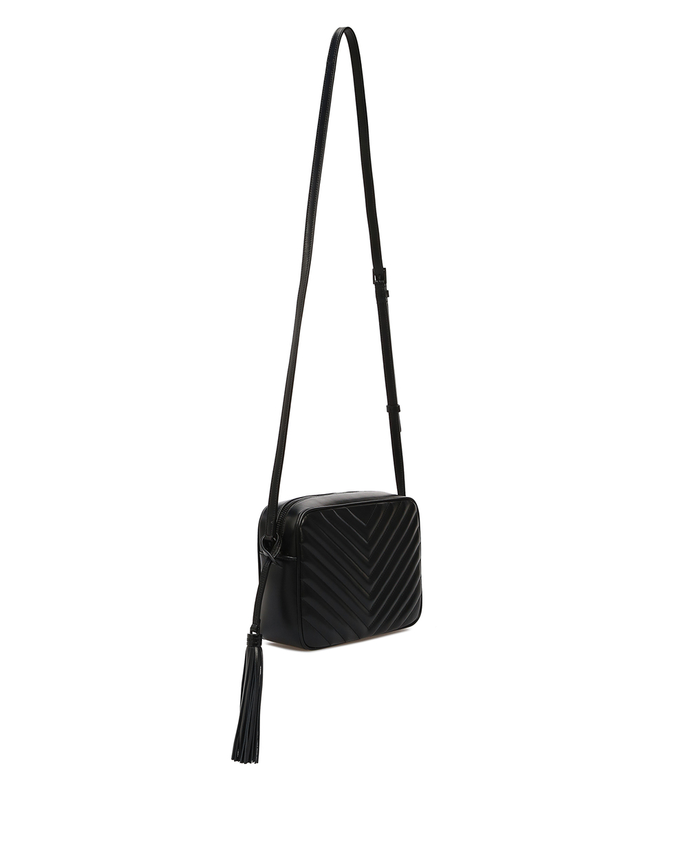 Кожаная сумка Lou Saint Laurent 612544-DV708-, черный цвет • Купить в интернет-магазине Kameron