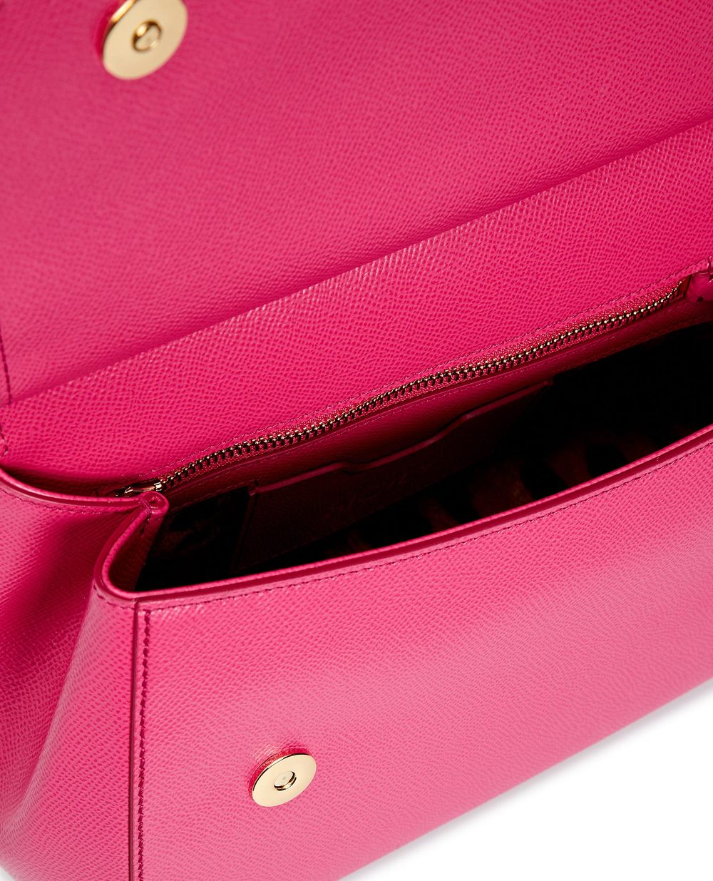 Шкіряна сумка Sicily Dolce&Gabbana BB6002-A1001, рожевий колір • Купити в інтернет-магазині Kameron