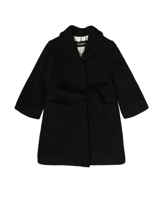 Dolce&Gabbana Детское шерстяное пальто - Артикул: L54C01-HUMAK-S