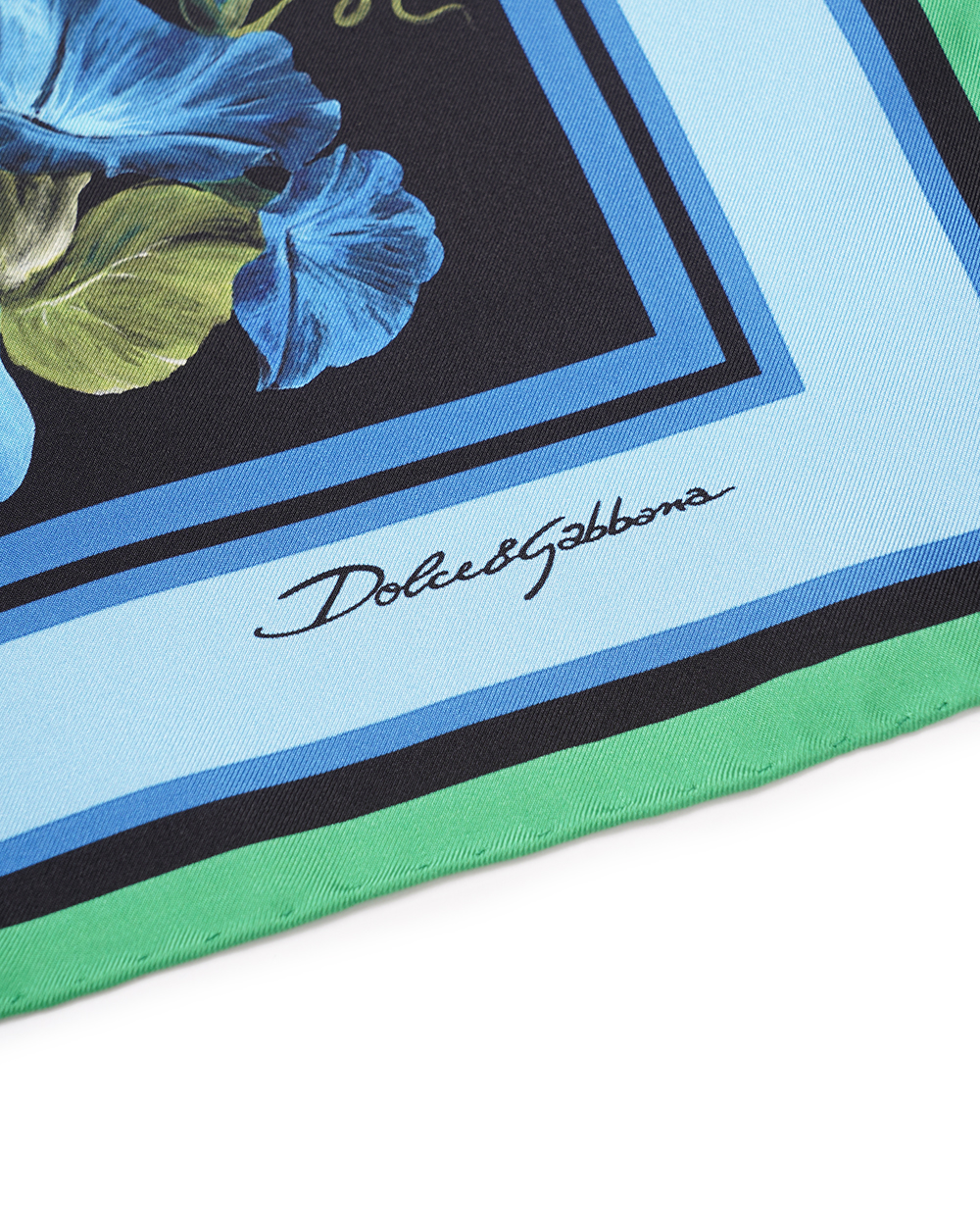 Платок Dolce&Gabbana FN092R-GDB7G, синий цвет • Купить в интернет-магазине Kameron