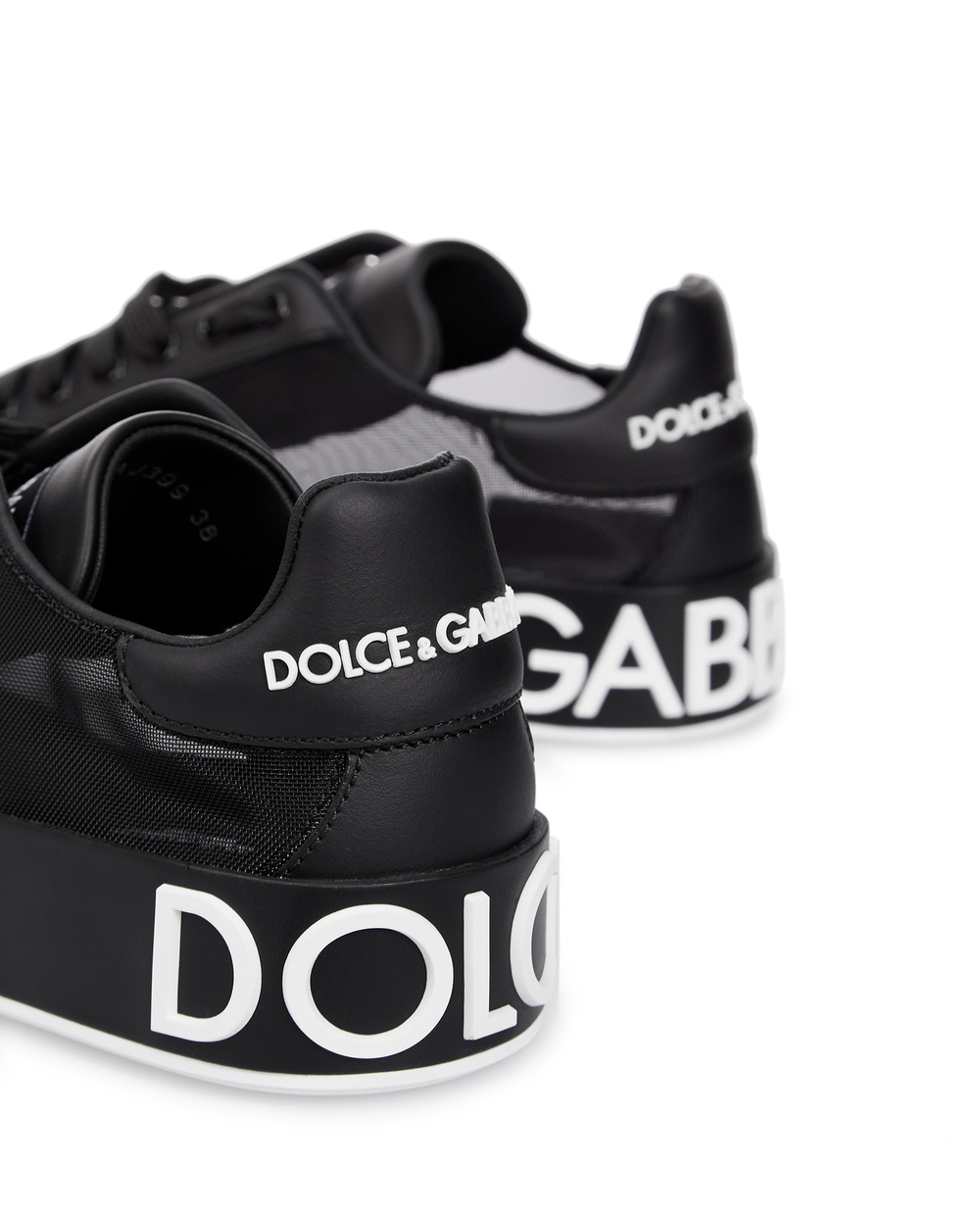 Cнікери Portofino Dolce&Gabbana CK1544-AJ399, чорний колір • Купити в інтернет-магазині Kameron