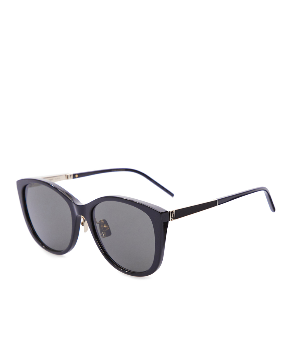Солнцезащитные очки Saint Laurent SL M/71K-002, черный цвет • Купить в интернет-магазине Kameron