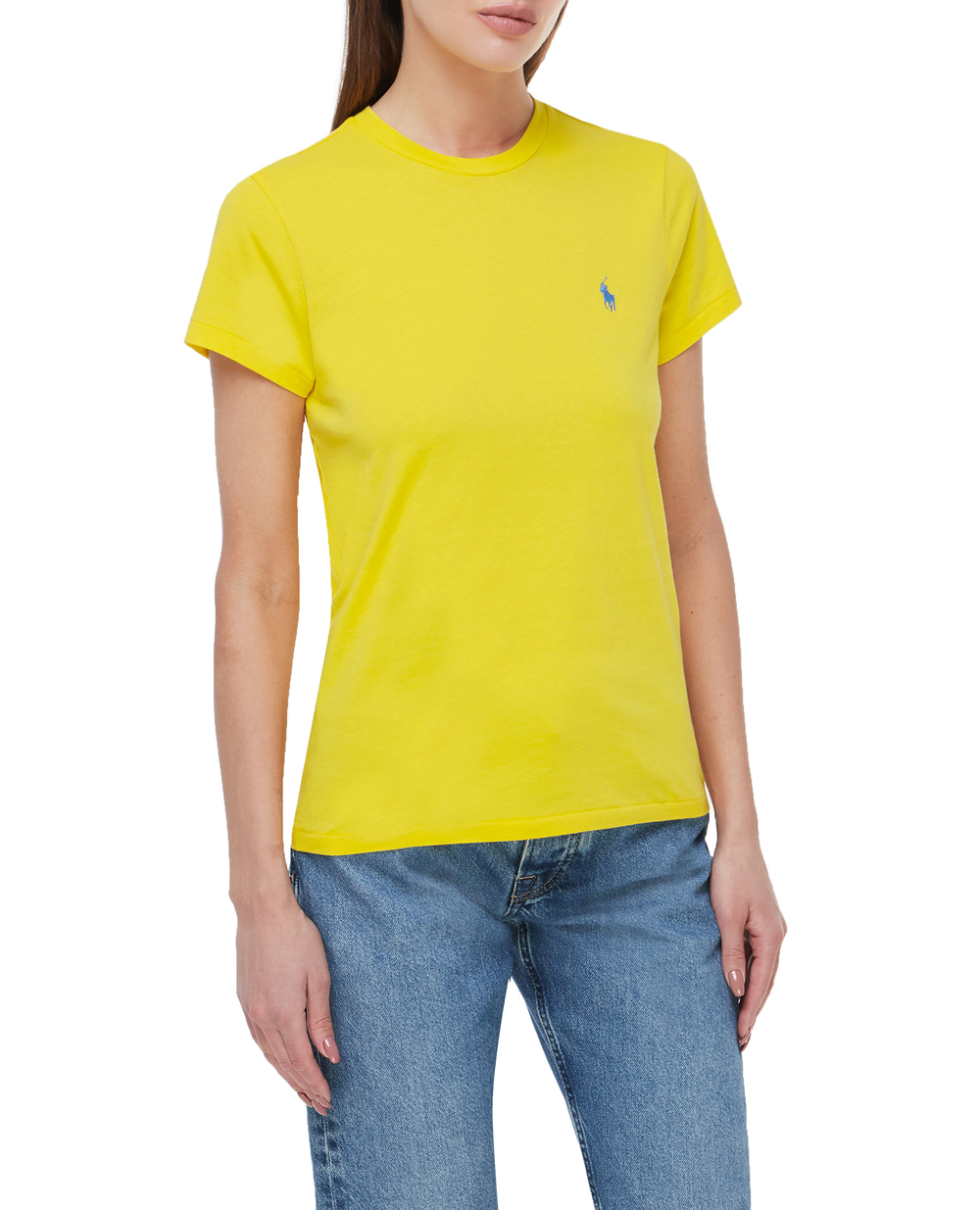 Футболка Polo Ralph Lauren 211898698001, жовтий колір • Купити в інтернет-магазині Kameron