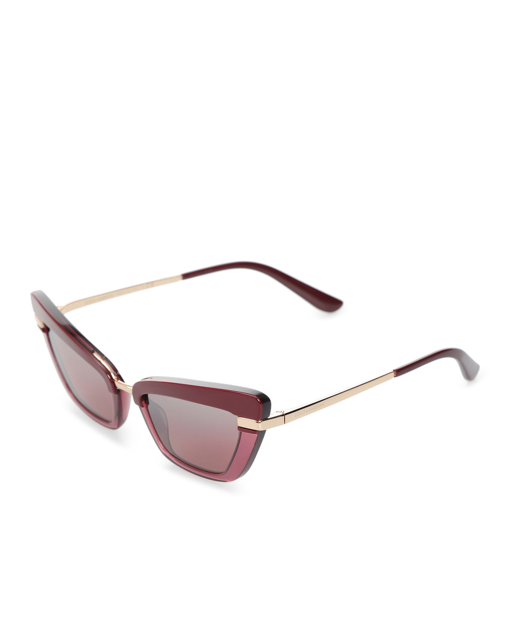 Сонцезахисні окуляри Dolce&Gabbana 437832477E54, бордовий колір • Купити в інтернет-магазині Kameron