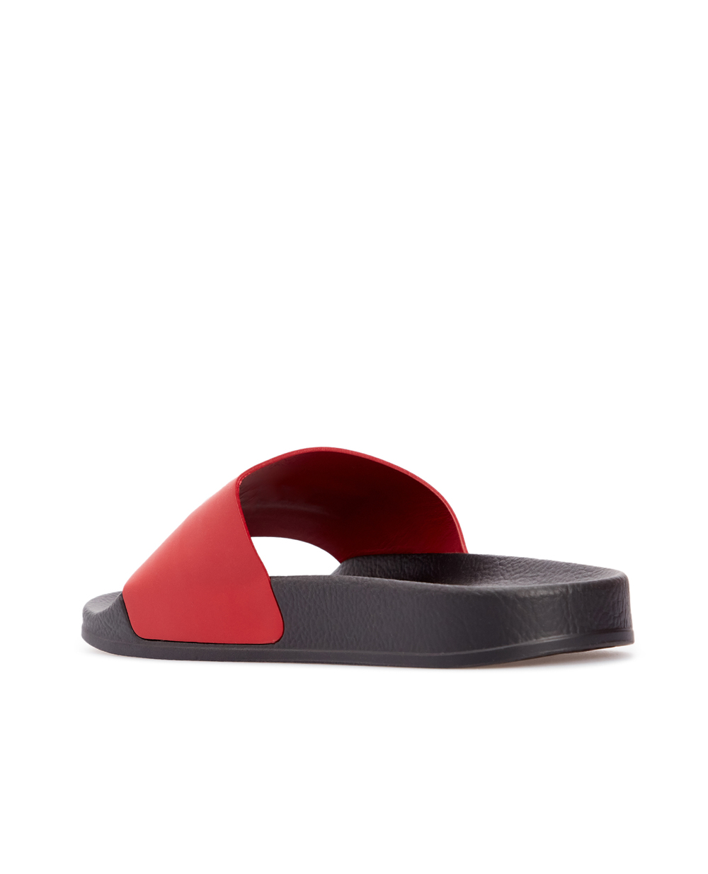 Кожаные слайдеры Dolce&Gabbana DD0318-A1160-L, красный цвет • Купить в интернет-магазине Kameron