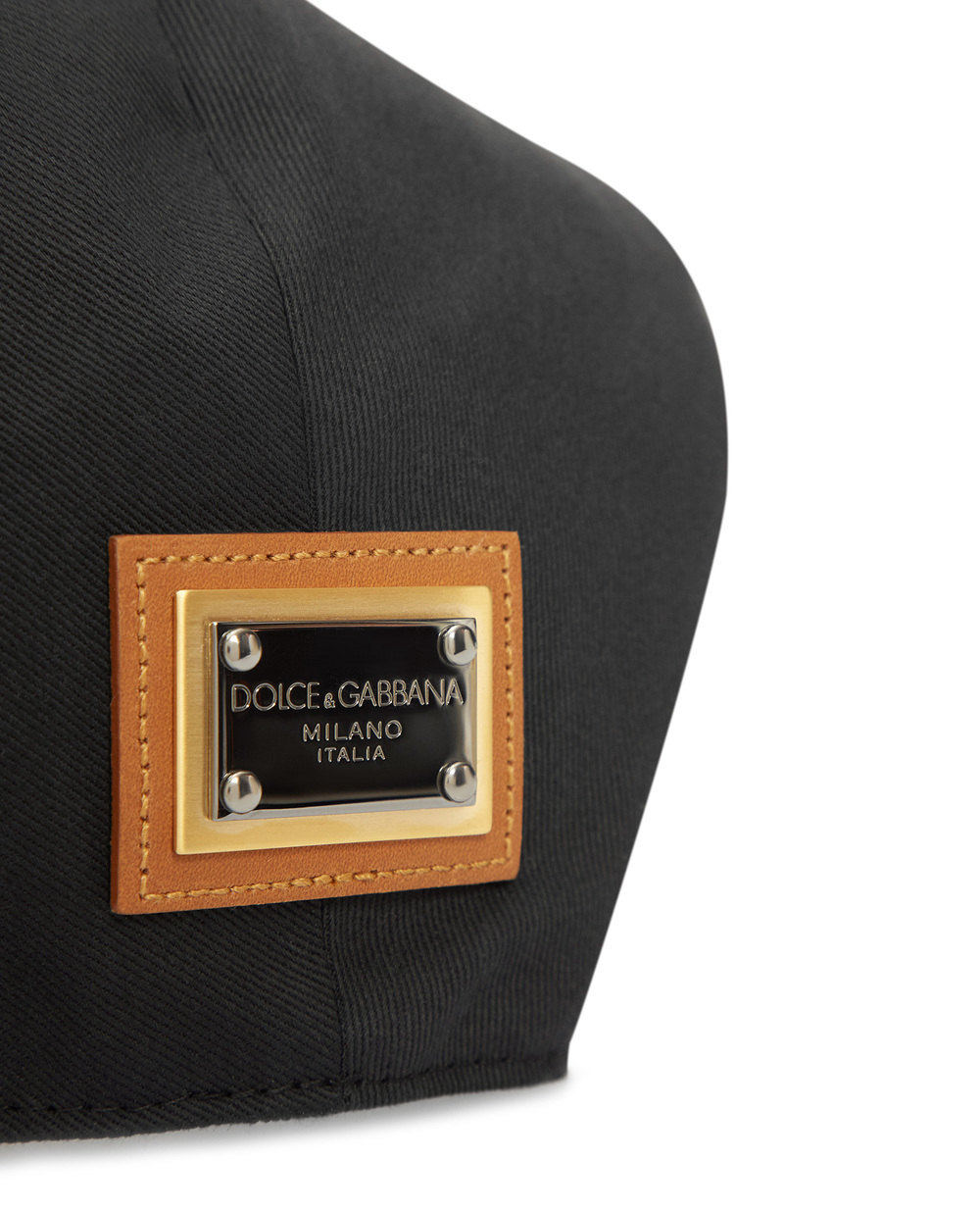 Кепі Dolce&Gabbana GH587A-FU6XP, чорний колір • Купити в інтернет-магазині Kameron