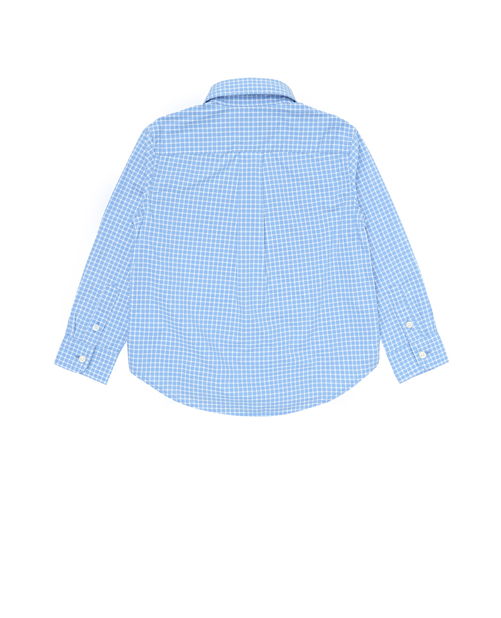 Рубашка Polo Ralph Lauren Kids 323702872003, голубой цвет • Купить в интернет-магазине Kameron