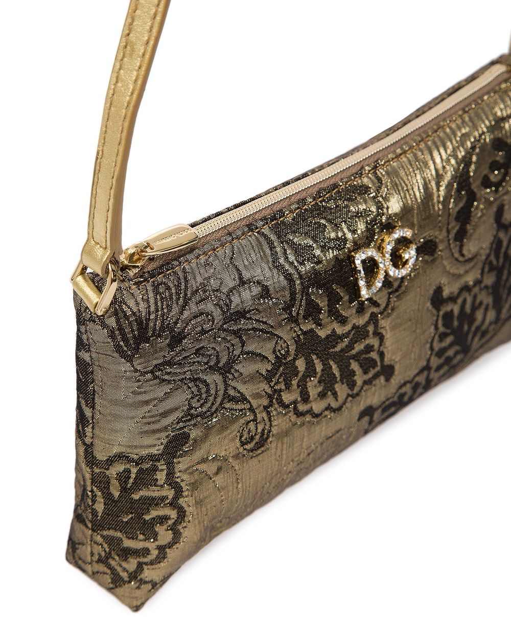 Жаккардовая сумка Dolce&Gabbana EB0175-AM966, золотой цвет • Купить в интернет-магазине Kameron