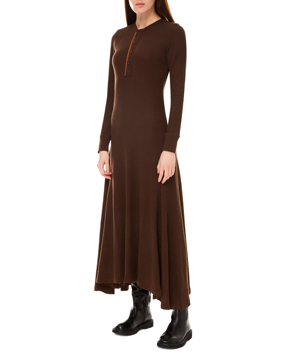 Сукня Polo Ralph Lauren 211843251002, коричневий колір • Купити в інтернет-магазині Kameron