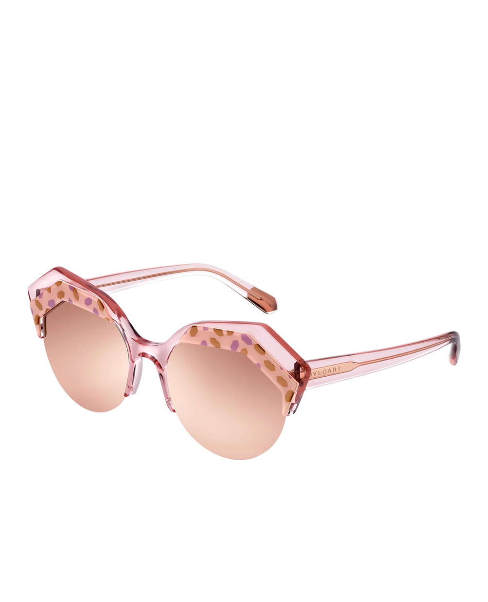 Солнцезащитные очки Bulgari 903529, розовый цвет • Купить в интернет-магазине Kameron