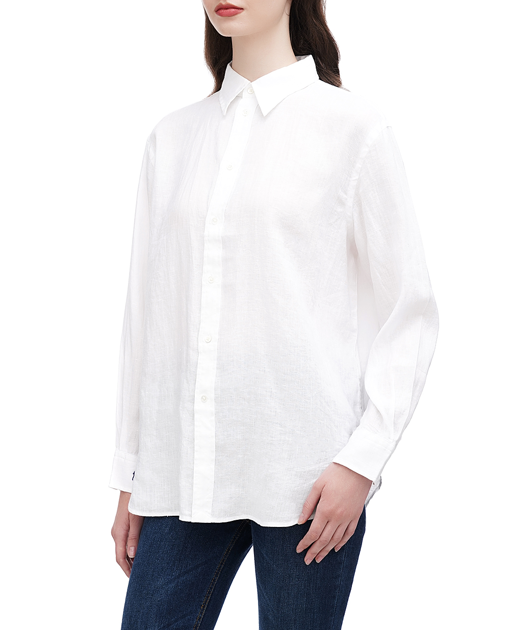 Рубашка Polo Ralph Lauren 211892370004, белый цвет • Купить в интернет-магазине Kameron