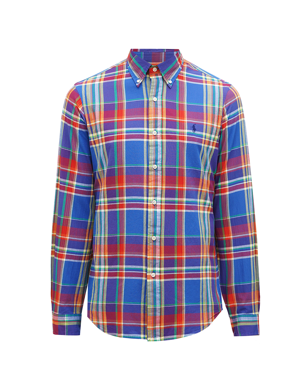 Рубашка Polo Ralph Lauren 710937992002, разноцветный цвет • Купить в интернет-магазине Kameron