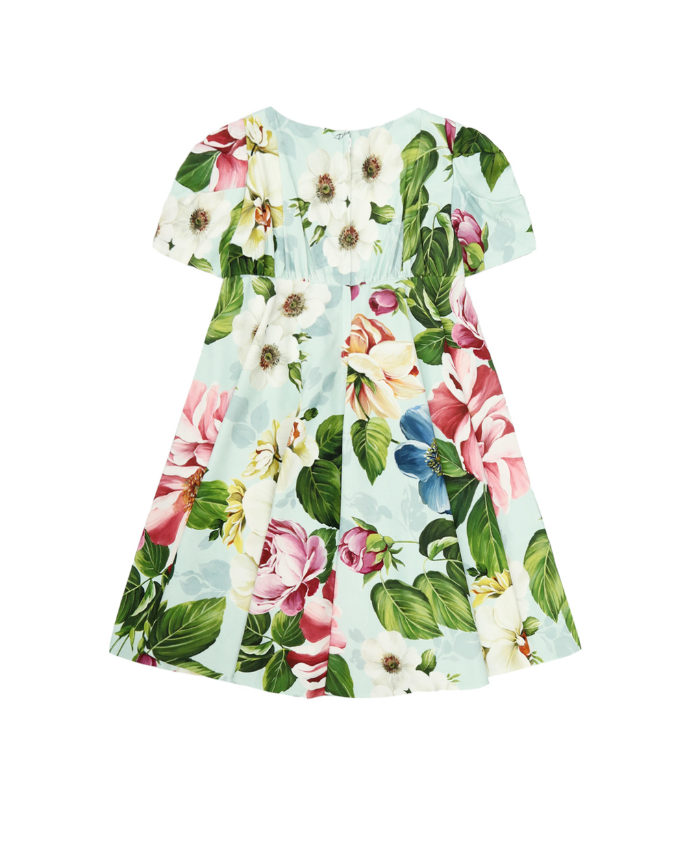 Сукня Dolce&Gabbana Kids L52DE7-FSRMJ-S, бірюзовий колір • Купити в інтернет-магазині Kameron