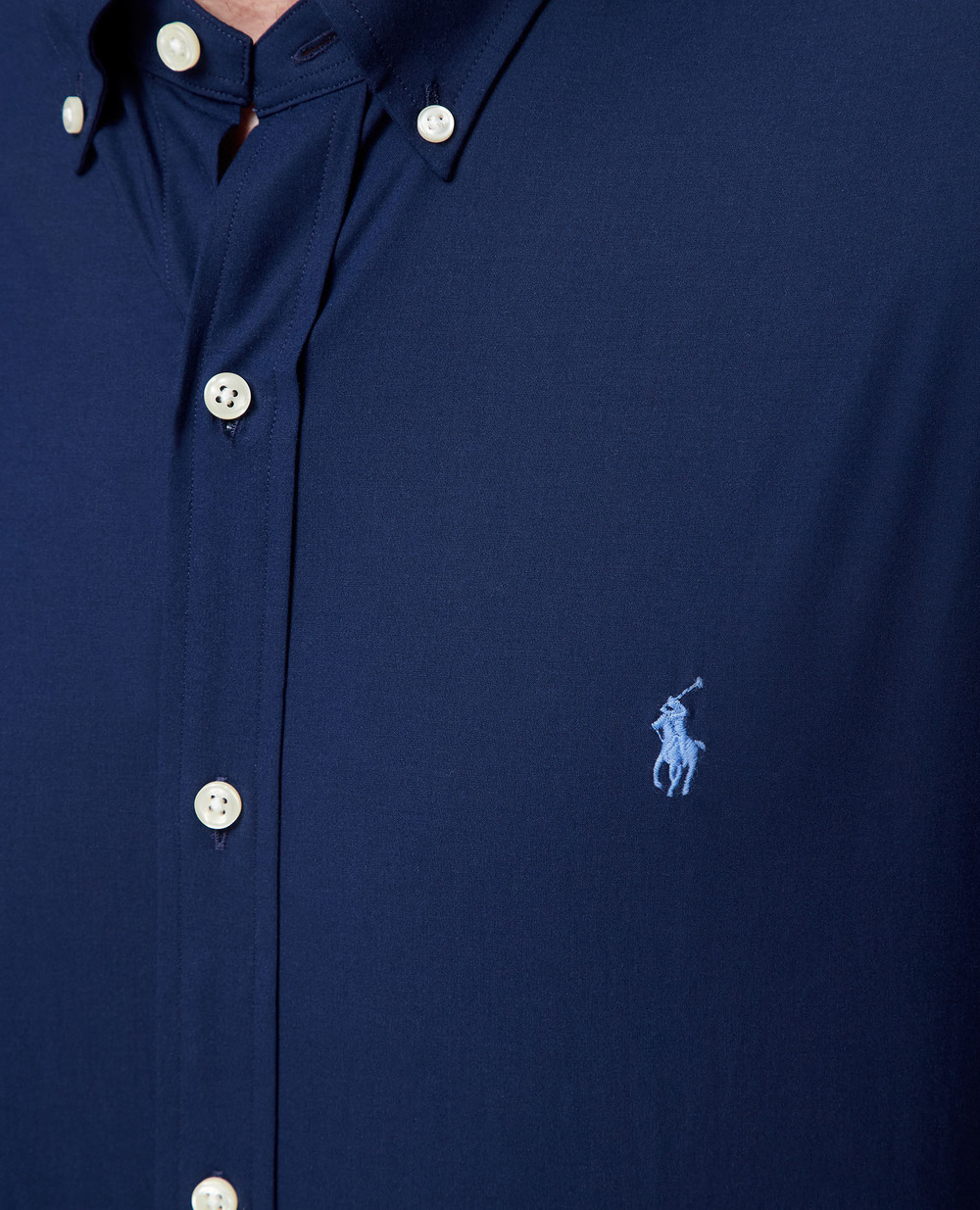Сорочка Polo Ralph Lauren 710832480001, темно синій колір • Купити в інтернет-магазині Kameron