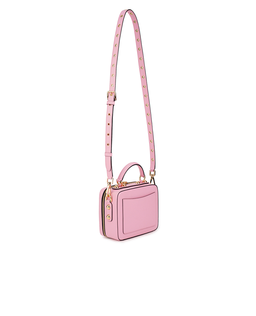 Шкіряна сумка 3.5 Dolce&Gabbana BB7092-AW576, рожевий колір • Купити в інтернет-магазині Kameron