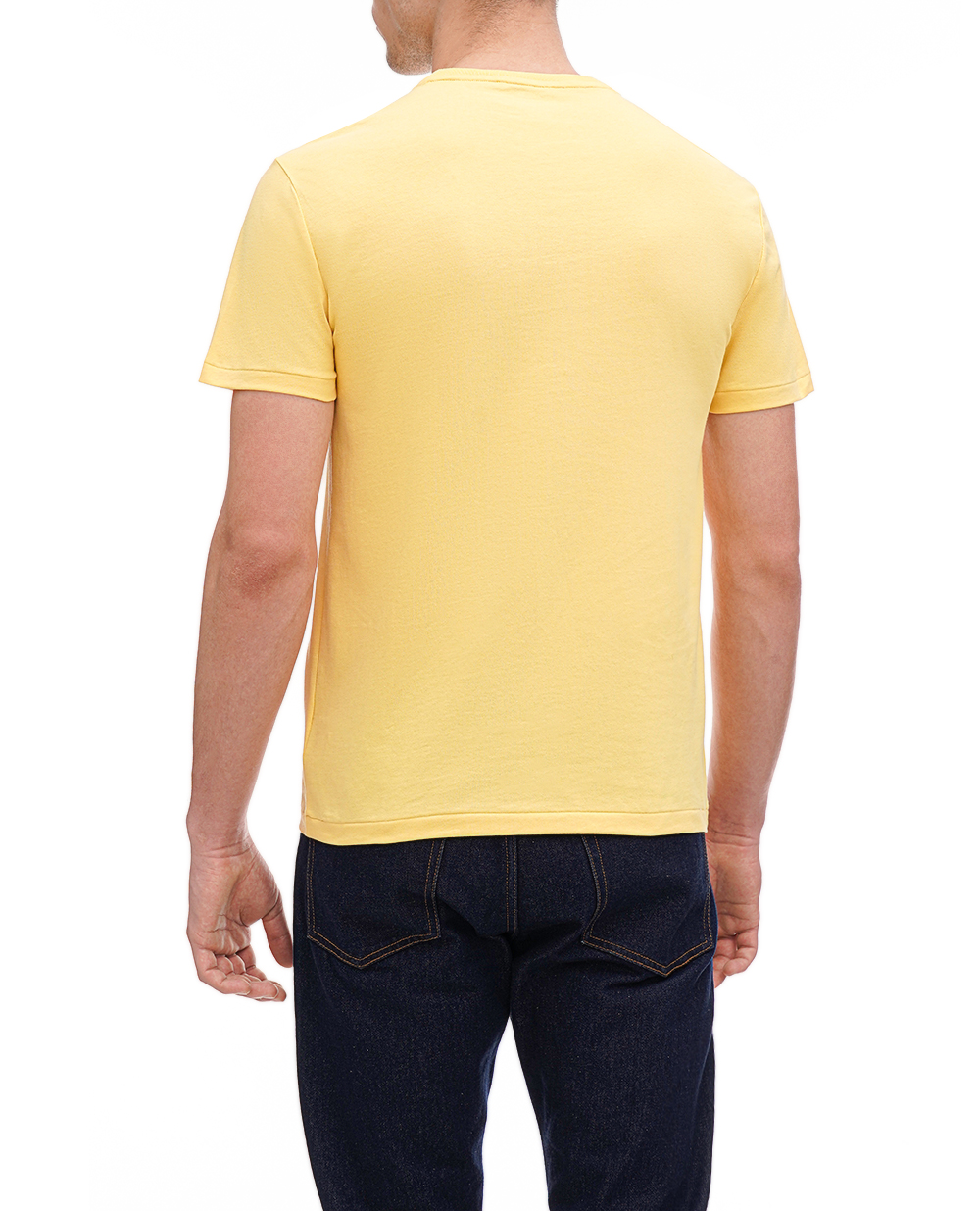Футболка Polo Ralph Lauren 710671438324, желтый цвет • Купить в интернет-магазине Kameron
