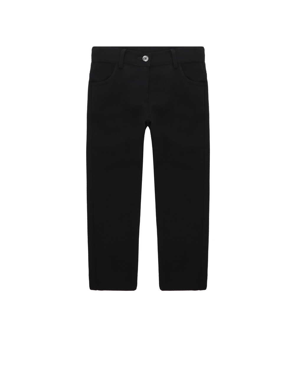 Детские брюки Dolce&Gabbana Kids L52P12-FURDV-B, черный цвет • Купить в интернет-магазине Kameron