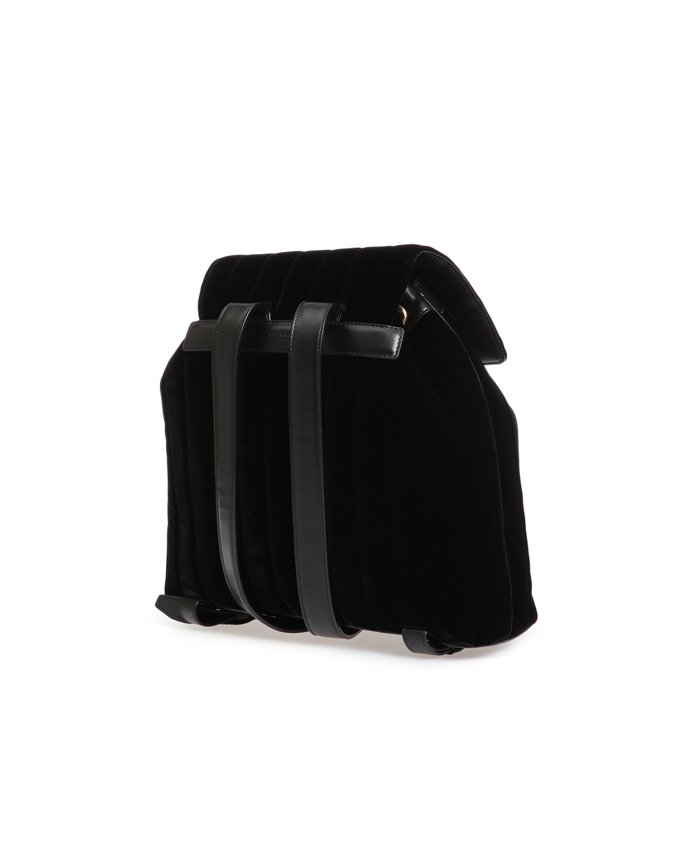 Бархатный рюкзак Vicky Saint Laurent 582628-GVO6J, черный цвет • Купить в интернет-магазине Kameron