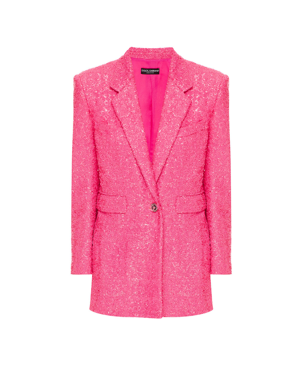 Жакет Dolce&Gabbana F29NVT-FLM7Q, рожевий колір • Купити в інтернет-магазині Kameron