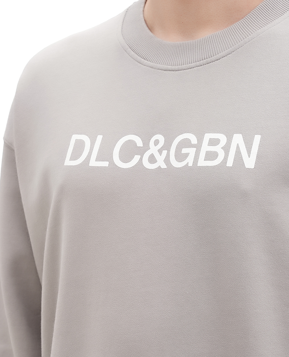 Свитшот Dolce&Gabbana G9AQVT-G7M8G, серый цвет • Купить в интернет-магазине Kameron
