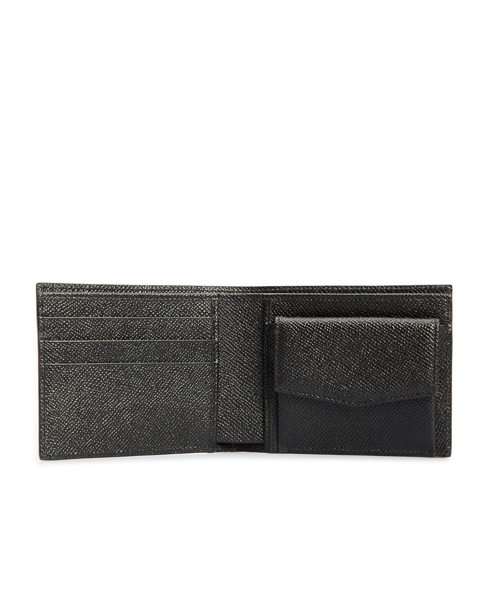 Кожаный кошелек Dolce&Gabbana BP3102-AZ602, черный цвет • Купить в интернет-магазине Kameron