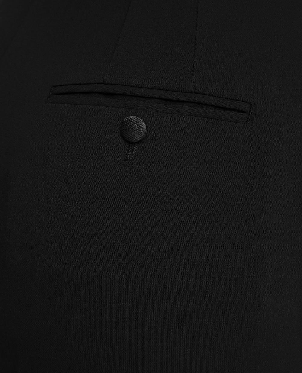Вовняні штани Dolce&Gabbana FTBM0T-FUCC6, чорний колір • Купити в інтернет-магазині Kameron