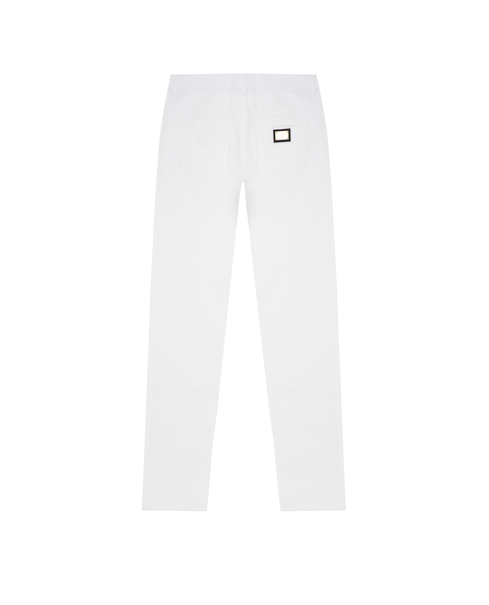 Детские джинсы Dolce&Gabbana Kids L52F28-LDC23-B, белый цвет • Купить в интернет-магазине Kameron