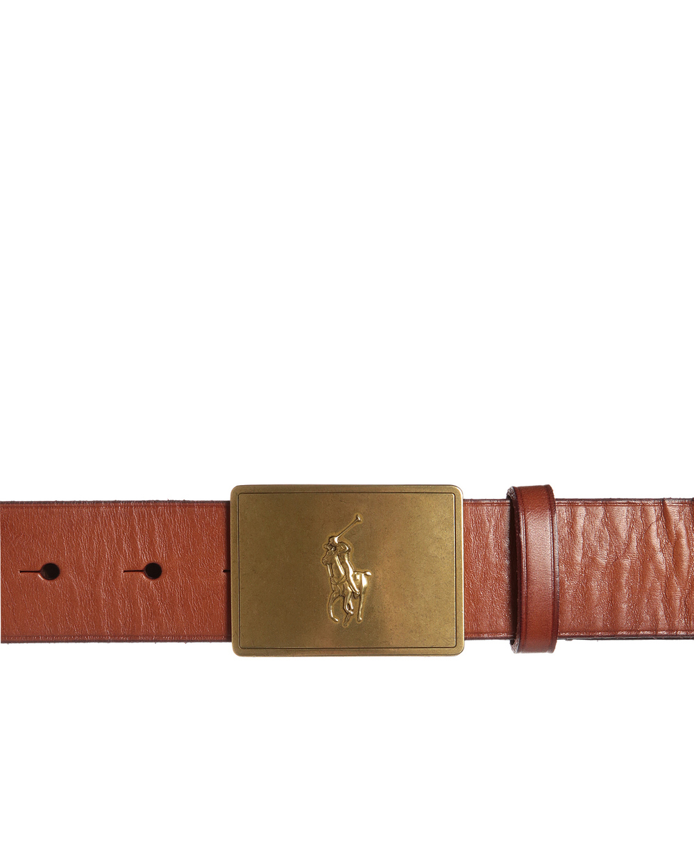 Кожаный ремень Polo Ralph Lauren 405691693003, коричневый цвет • Купить в интернет-магазине Kameron