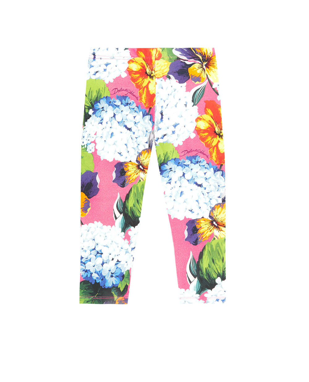 Детские леггинсы Dolce&Gabbana Kids L2JP8E-FSGZ0, разноцветный цвет • Купить в интернет-магазине Kameron