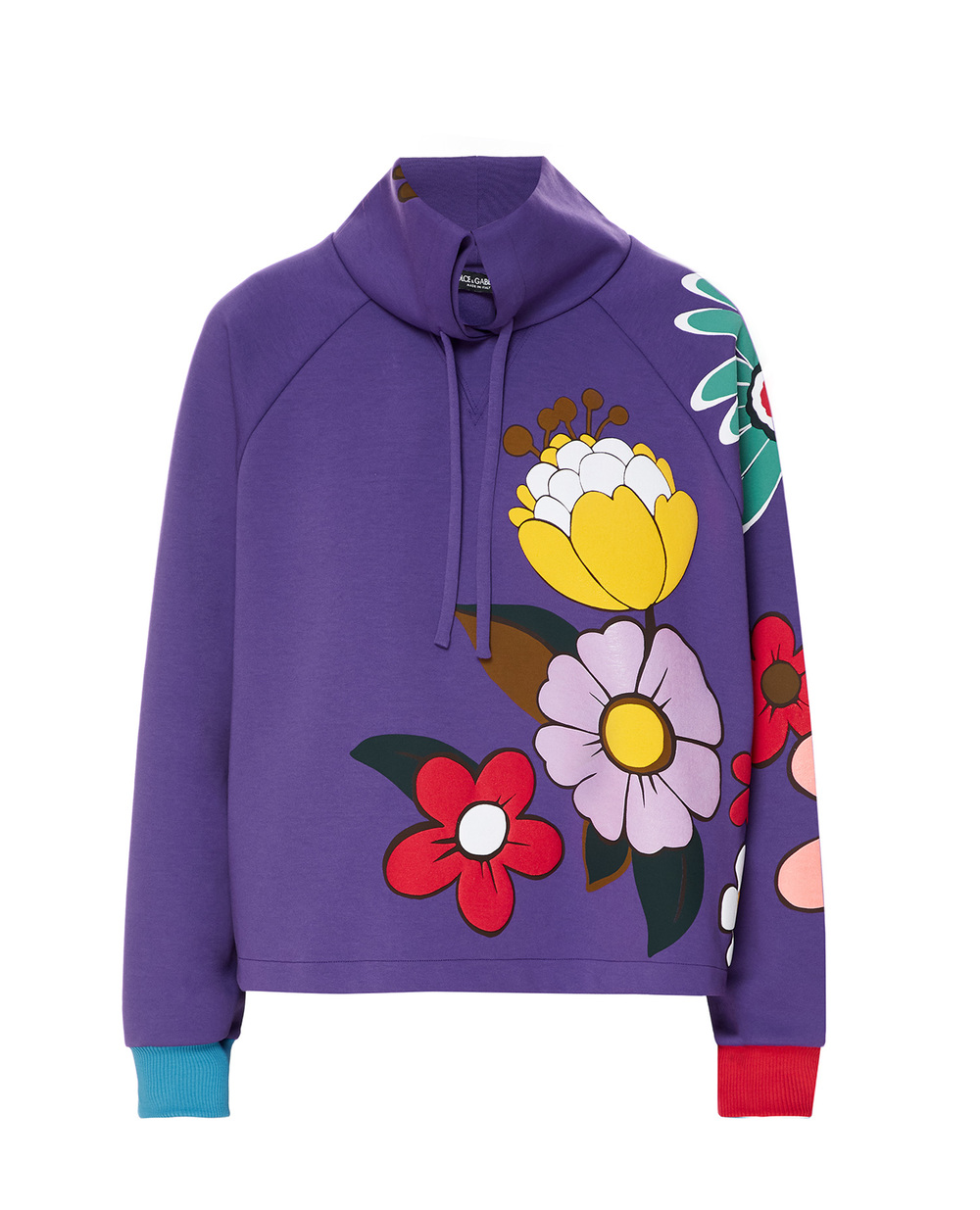 Світшот Dolce&Gabbana F9J32T-G7YZY, фіолетовий колір • Купити в інтернет-магазині Kameron