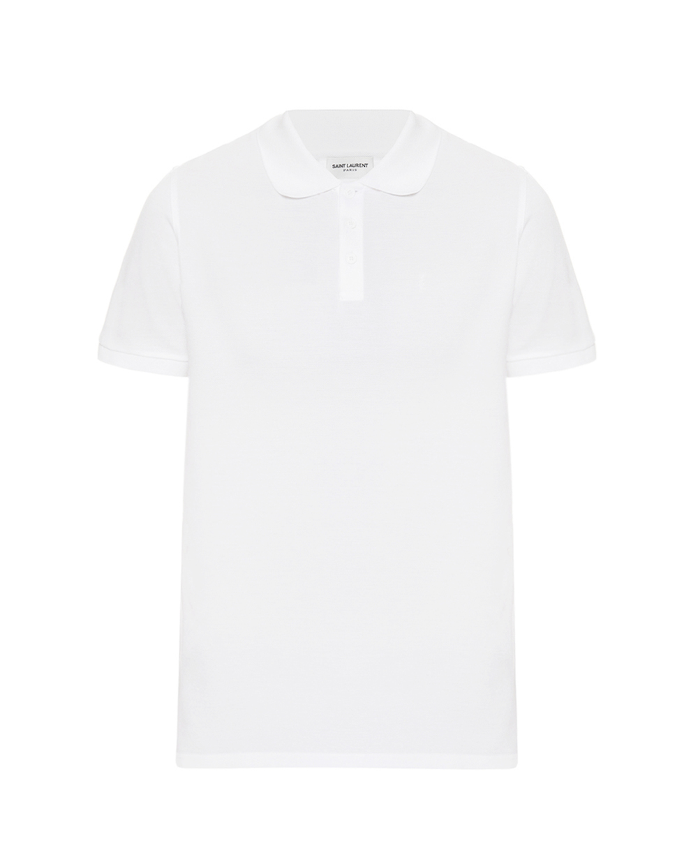 Поло Saint Laurent 554052-YB2OC, білий колір • Купити в інтернет-магазині Kameron