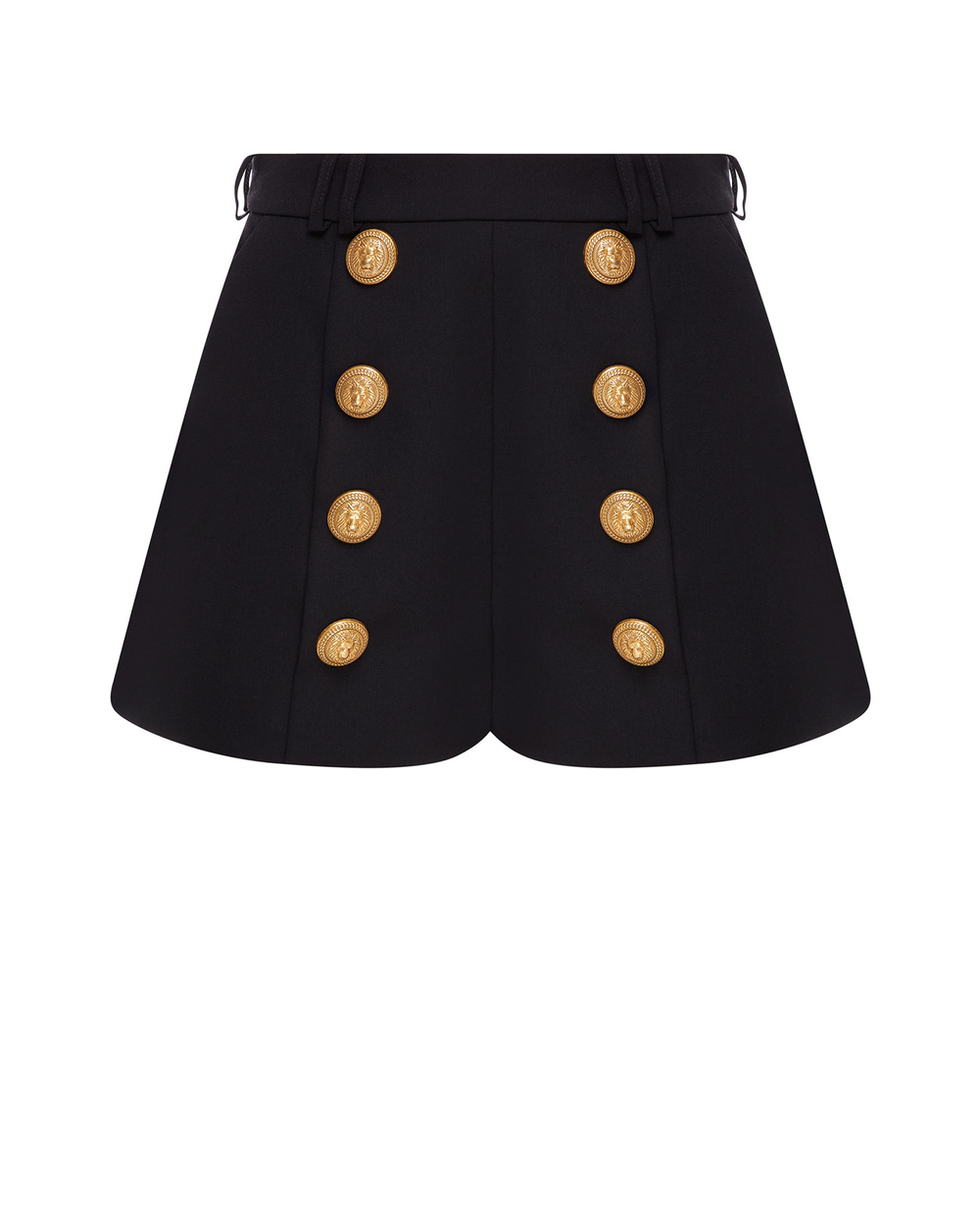 Шерстяные шорты Balmain BF1PA220WC09, черный цвет • Купить в интернет-магазине Kameron