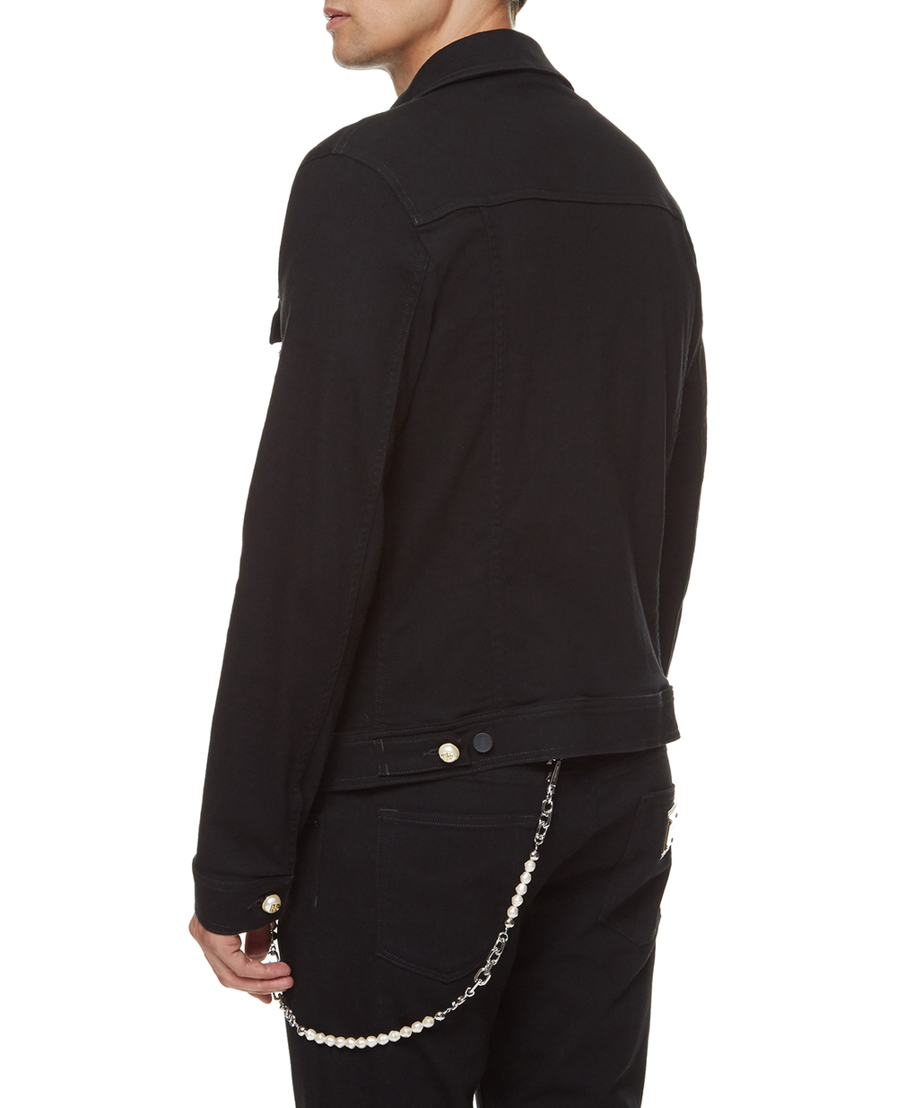 Джинсовая куртка Dolce&Gabbana G9VZ8Z-G8EF3, черный цвет • Купить в интернет-магазине Kameron